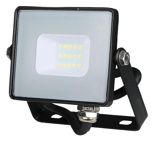 10W SMD Floodlight, 6500K, 735lm, IP65, Black - VT-10-1 21947