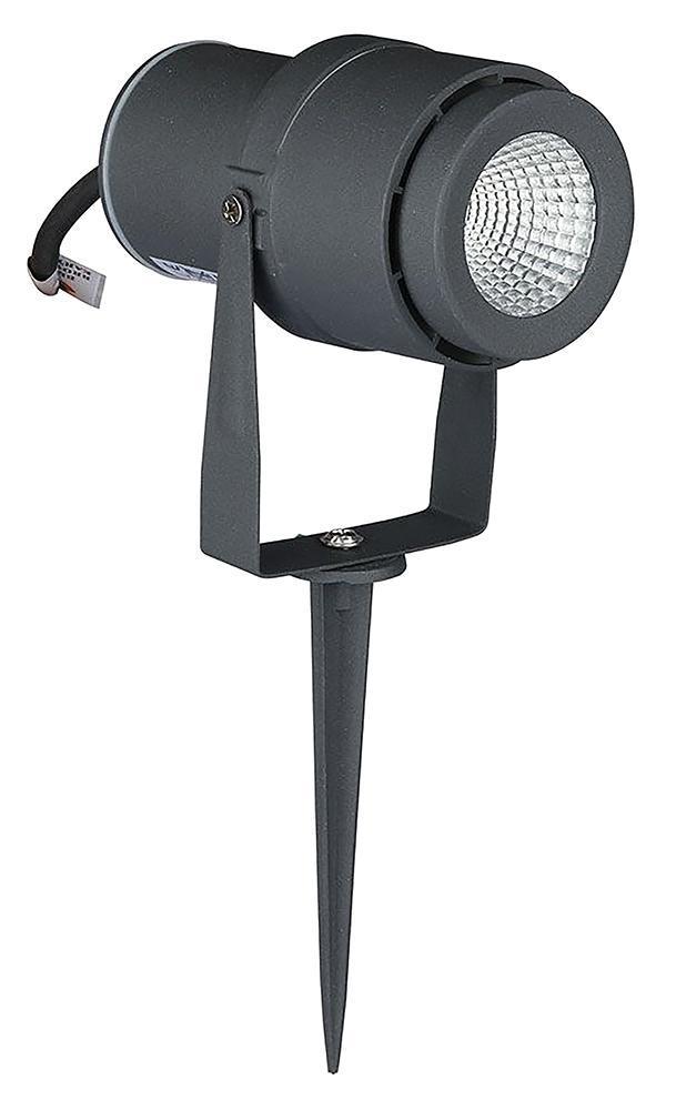 12W Garden Spike Light, 3000K, 875lm, Grey - VT-857 217550