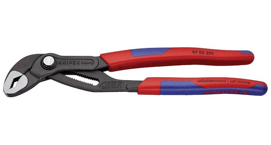10" (250mm) Cobra® High-tech Water Pump Pliers - 87 02 250