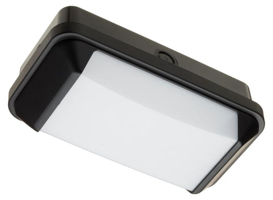 5W LED Bulkhead, 400lm, IP65, Black - TAO5