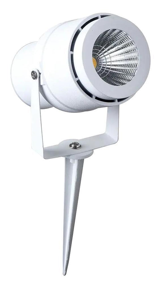 12W Garden Spike Light, 4000K, 970lm, White - VT-857 217548
