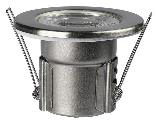 5W LED Fire Rated Spotlight Fitting, 6400K, Nickel - VT-885-N 8179