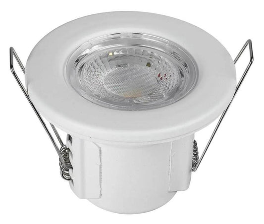 5W LED Fire Rated Spotlight Fitting, 6400K, White - VT-885-W 8181