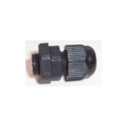 PRO POWER - PG-07 BLACK - PG07 CABLE GLAND BLACK