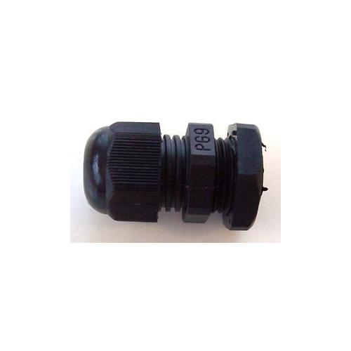 PRO POWER - PG-09 BLACK - PG09 CABLE GLAND BLACK
