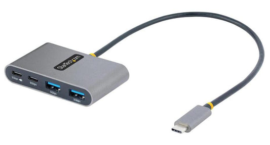 4 Port USB 3.2 Gen 1 Hub with Power Delivery, USB-C to 2x USB-A & 2x USB-C - 5G2A2CPDB-USB-C-HUB