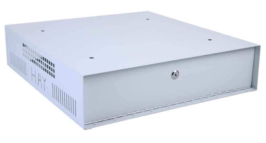 Lockable DVR Enclosure with 12V Fan and PSU, HAY-LDVR-F - HAY-LDVR-F ...