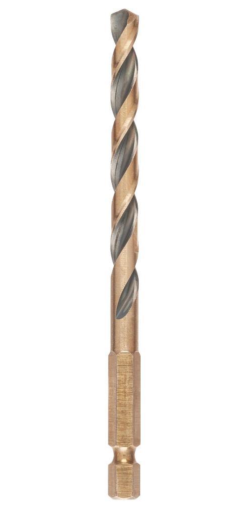 7mm Hex Shank Black & Gold Drill Bit - DT20610-QZ