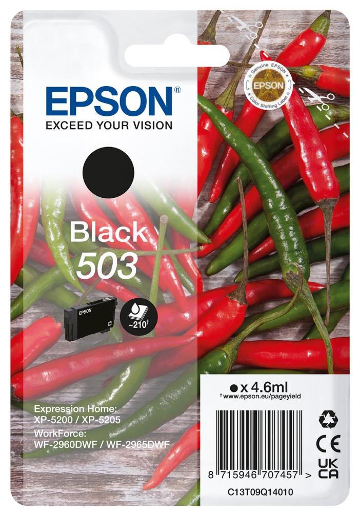 503 Original Ink Cartridge, Black - C13T09Q14010