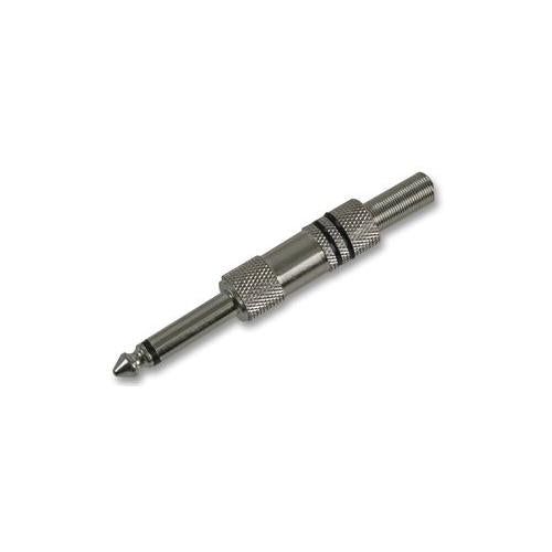 PRO SIGNAL - PSG03210 - 6.35MM JACK PLUG, MONO, BLACK