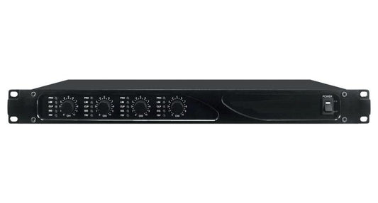 4x250W Channel Class D Power Amplifier, 100V - ADSDA4250