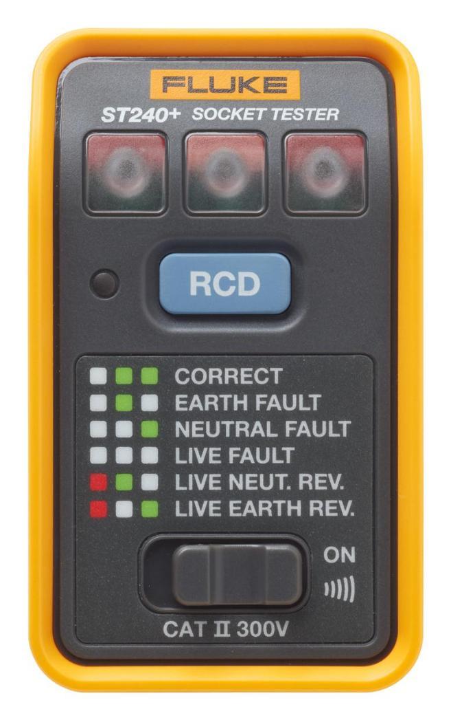RCD Socket Tester - ST240+/UK