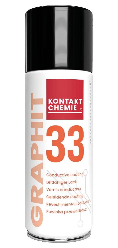Graphit 33 Conductive Coating, 200ml Spray - 76009