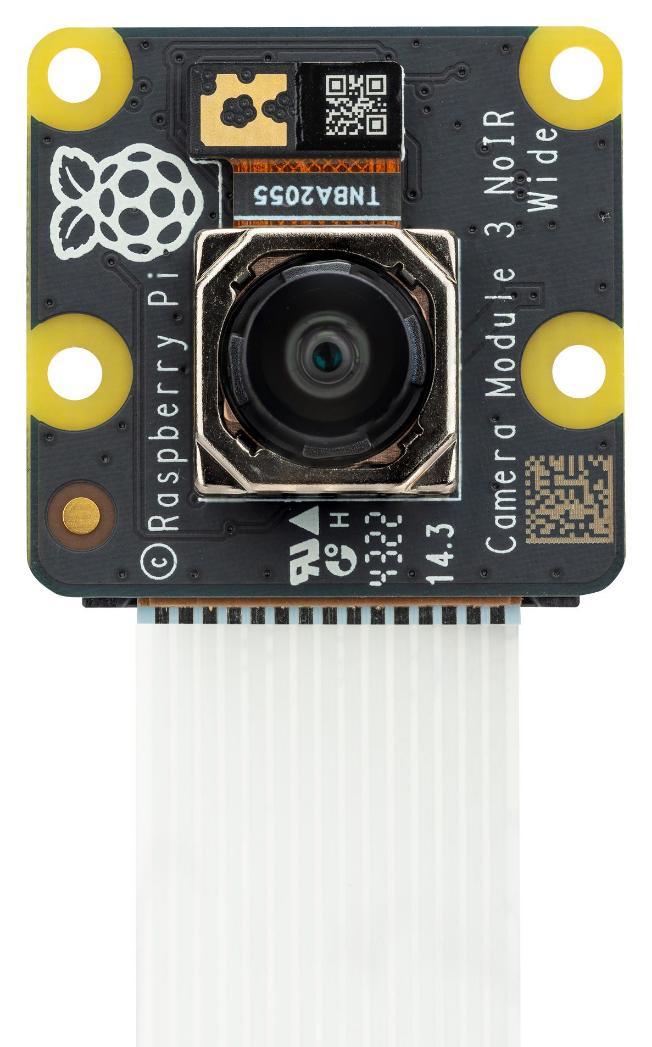 12MP Raspberry Pi Camera Module 3, NoIR Wide Angle - SC0875