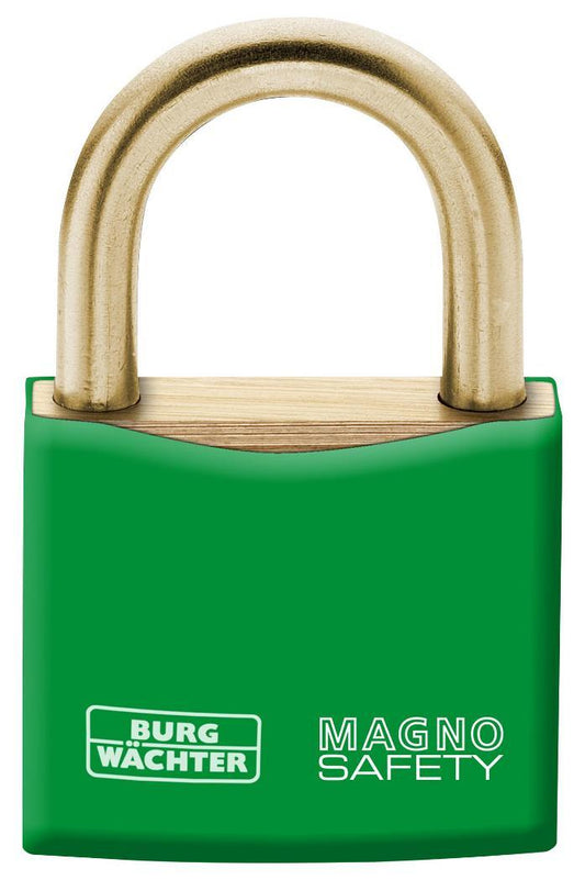 40mm, Anti-Spark Solid Brass Padlock, Green - 411 40 GREEN