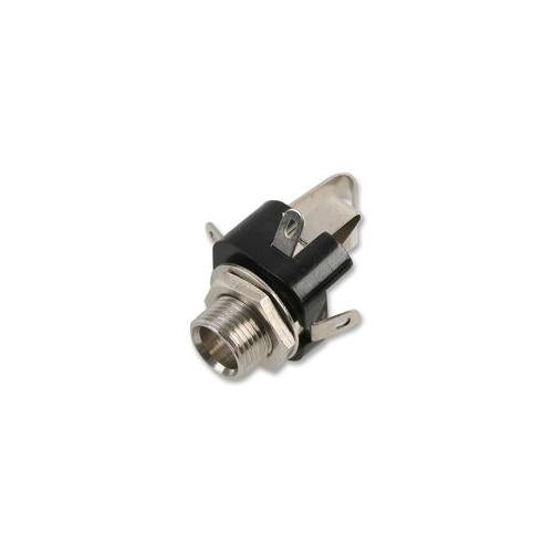 MJ-161M - 6.35MM JACK SOCKET, STEREO, PANEL