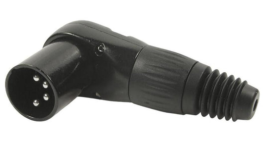 4 Pole Right Angle XLR PLug, RAMP, Multi Position - FC619304