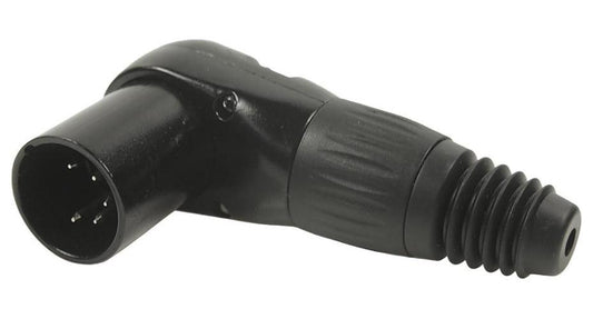 5 Pole Right Angle XLR PLug, RAMP, Multi Position - FC619305