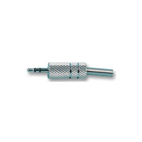 MP-026L - 2.5MM JACK PLUG, STEREO, METAL