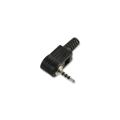 MP-425LN - 2.5MM 4 POLE 90 DEGREES RIGHT ANGLE JACK PLUG, 2.5MM