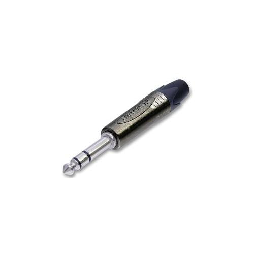 NEUTRIK - NP3X-BAG - 6.35MM JACK PLUG, STEREO, BLACK
