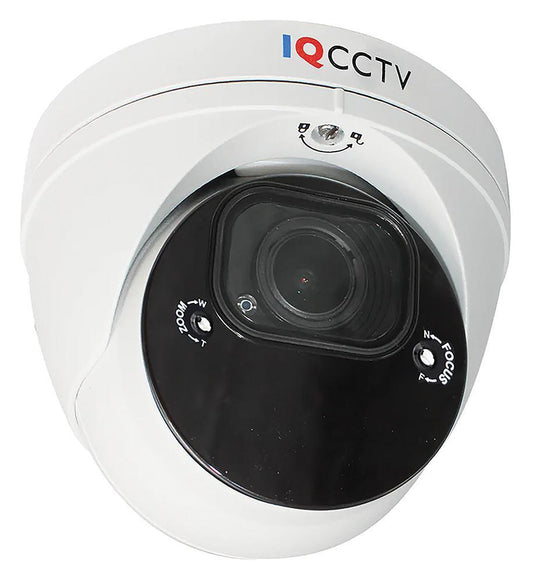 5MP Varifocal Vandal Eyeball/Turret Dome Camera, 111° - IQC5000VV-W-3