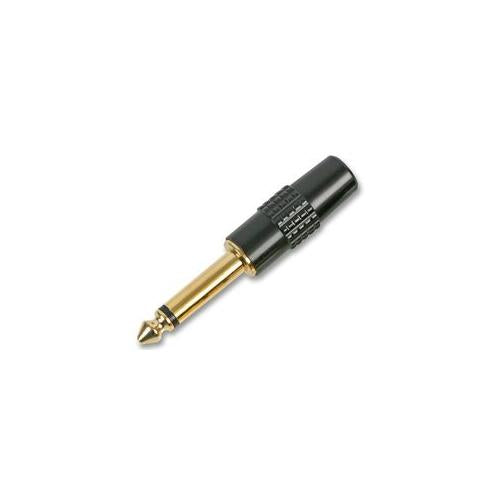 PRO SIGNAL - PSG01785 - 6.35MM JACK PLUG, MONO/GOLD