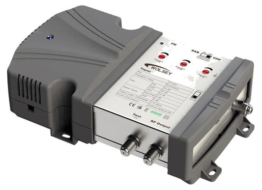 Topaz LTE700 Multiband Amplifier, 3 Input, FM/DAB/UHF - 371007