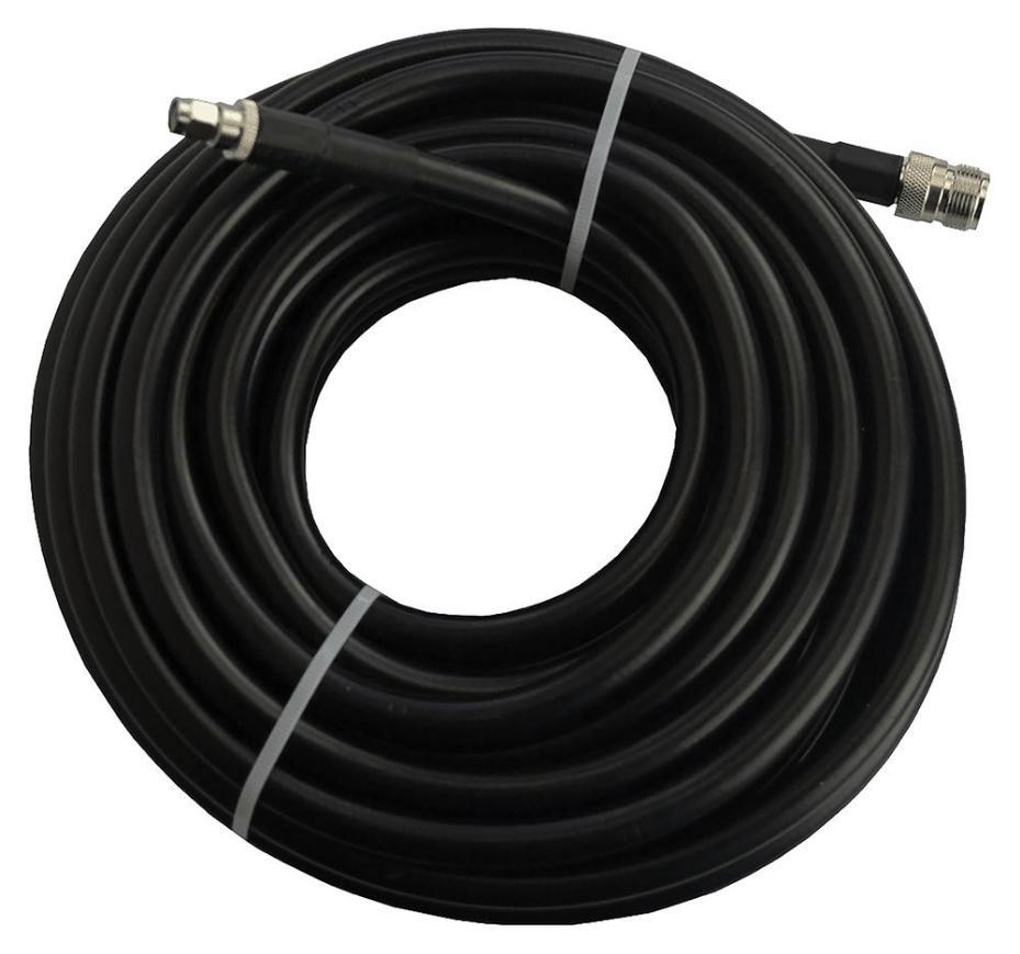 10m Patch Lead N Plug to RP SMA Male - PROLSRNSMA100M