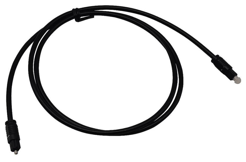 4mm Gold Plated Polished Lens Optical TOSlink Cable, 2m - PROSPDIF020M