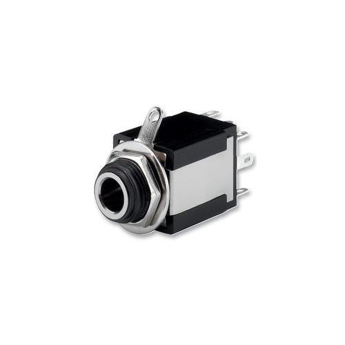 T-636I - 6.35MM JACK SOCKET, STEREO, INSULATED