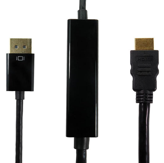 4K 60Hz DisplayPort to HDMI Cable, 3m Black - PSG91940