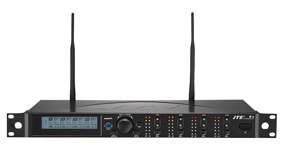 4 Channel UHF Wireless Microphone Receiver System 38CH - R-4 CH38