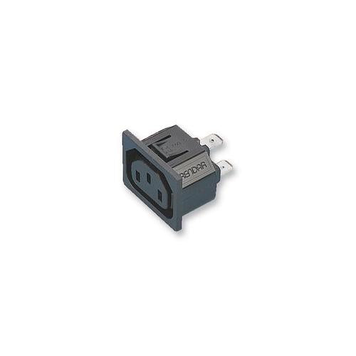 SCHURTER - 4724 - IEC SOCKET -SNAP-IN/1MM