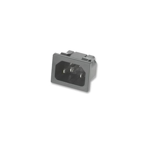 MULTICOMP - JR-101S-G - INLET, IEC, SNAP-FIT
