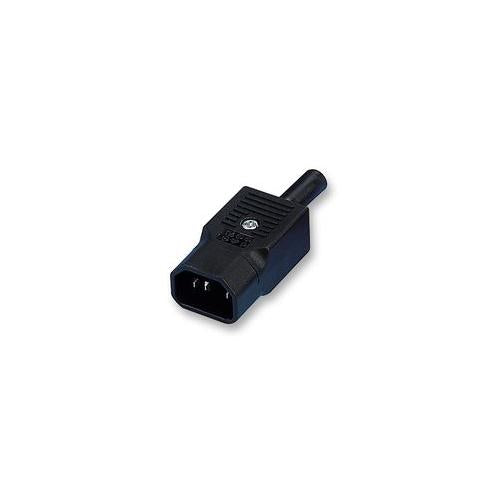 BULGIN - PX0686 - FREE PLUG,REWIREABLE, STRAIGHT BLACK