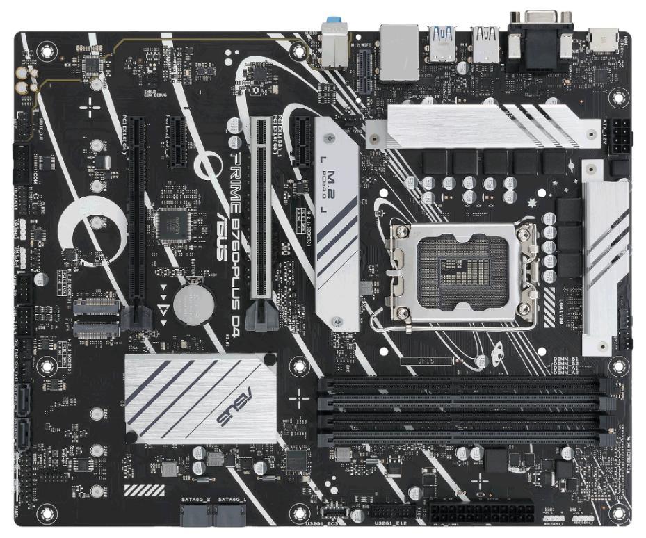 PRIME B760M-PLUS D4 Socket 1700 ATX Motherboard - PRIME B760-PLUS D4