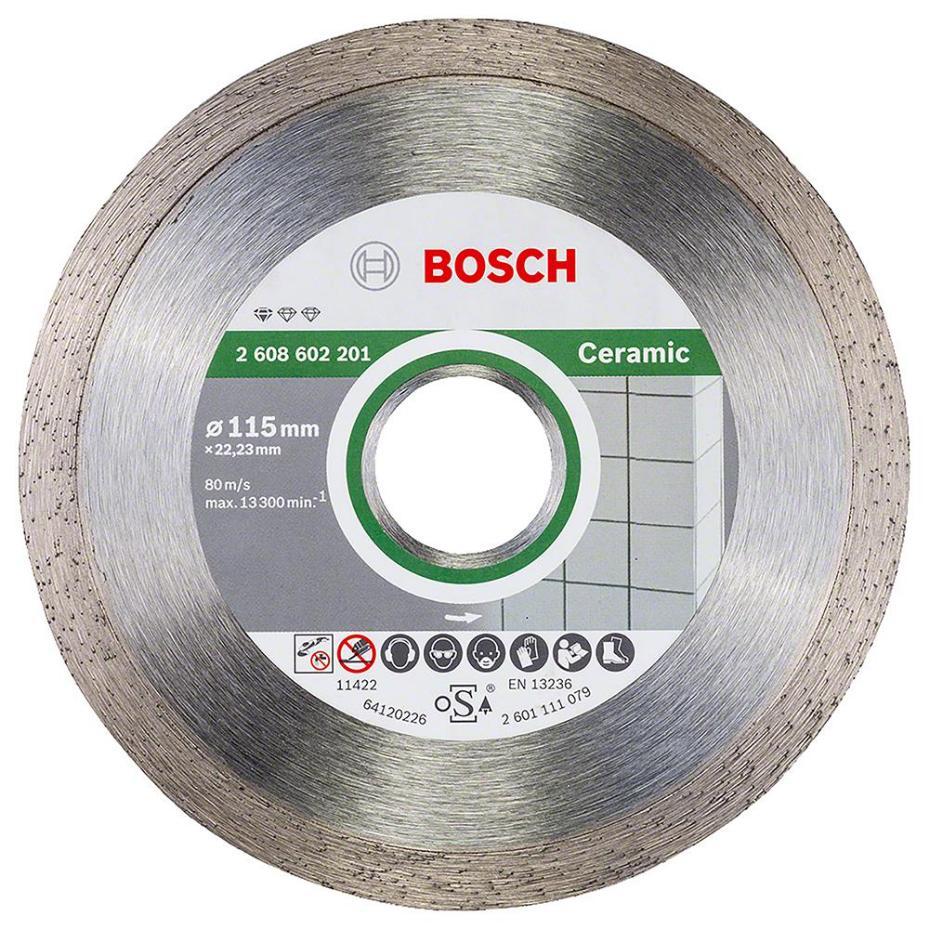 4 1/2" (115mm x 1.6mm x 22.23mm) Angle Grinder Diamond Ceramic Cutting Disc - 2608602201
