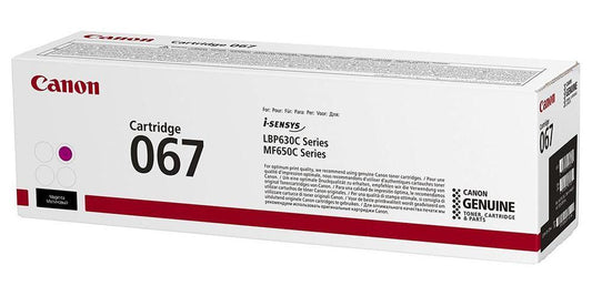 067 Genuine Toner Cartridge, Magenta 1250 Pages - 5100C002