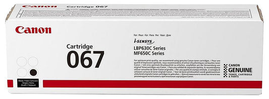 067 Genuine Toner Cartridge, Black 1350 Pages - 5102C002