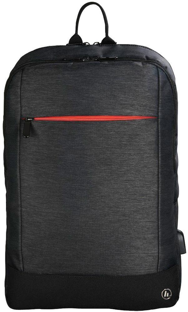15.6" Manchester Laptop Backpack, Slate Black - 00216489