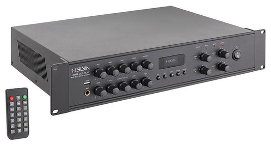 4-Zone Class D Mixer Amplifier, 120W - HMMA-120DPLAY