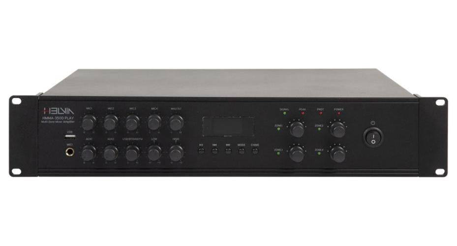 4-Zone Class D Mixer &amp; Amplifier, DAB+/BT, 350W - HMMA-350DPLAY