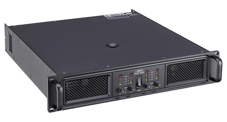 4CH Class H Power Amplifiers, 400W - ZEUS 404X