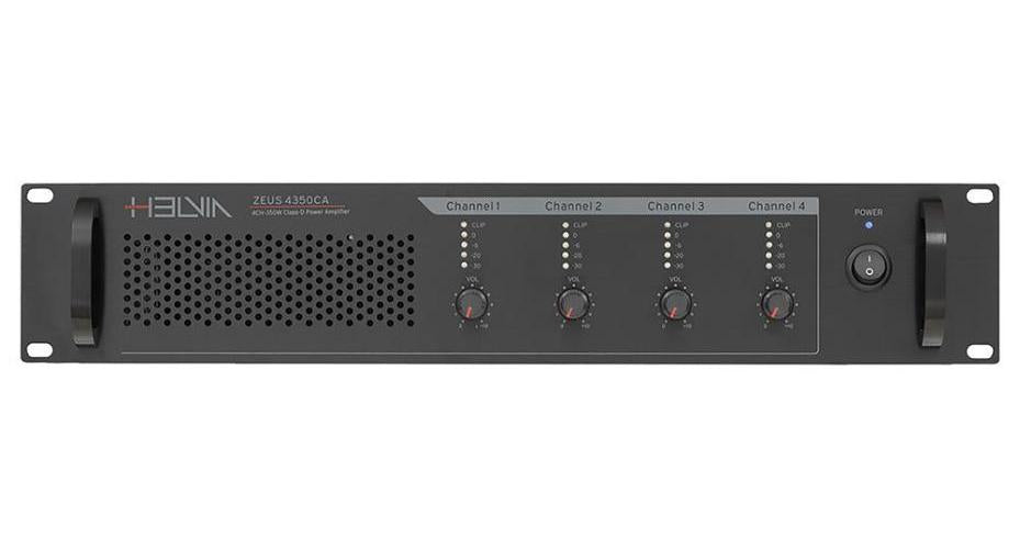4CH Class D Power Amplifiers, 240W - ZEUS 4350CA