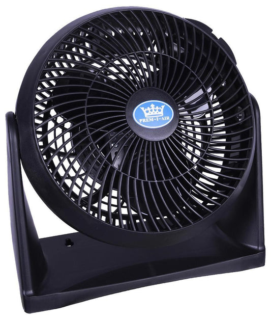 12" High Velocity Floor / Wall Mountable Fan, Black - EH1678
