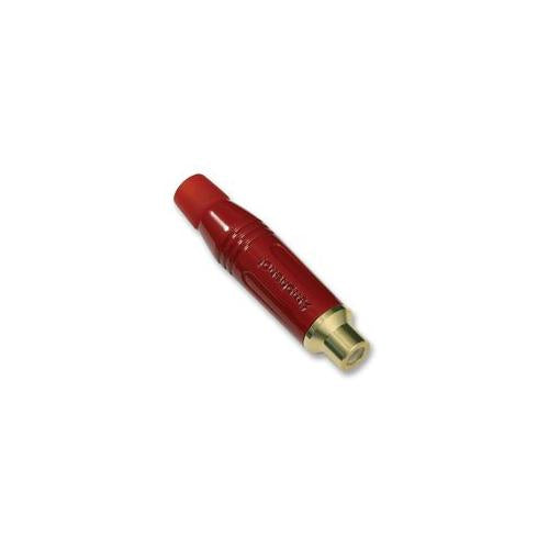 AMPHENOL - ACJR-RED - PHONO SOCKET, RED