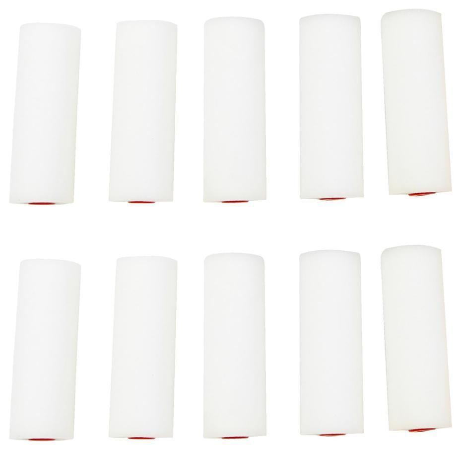 4" (100mm) Mini Paint Roller Foam Sleeves, 10 Piece - 61129