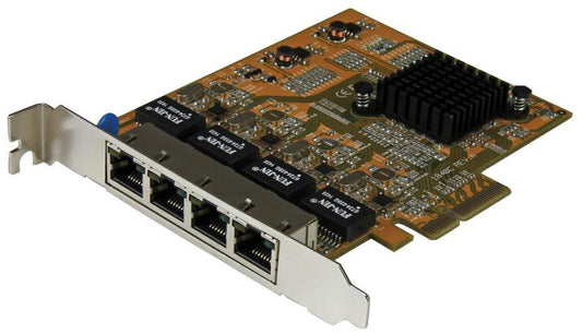 4 Port PCI-Express Gigabit Network Card - ST1000SPEX43