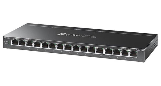 16 Port Gigabit PoE+ Desktop Switch - TL-SG116P